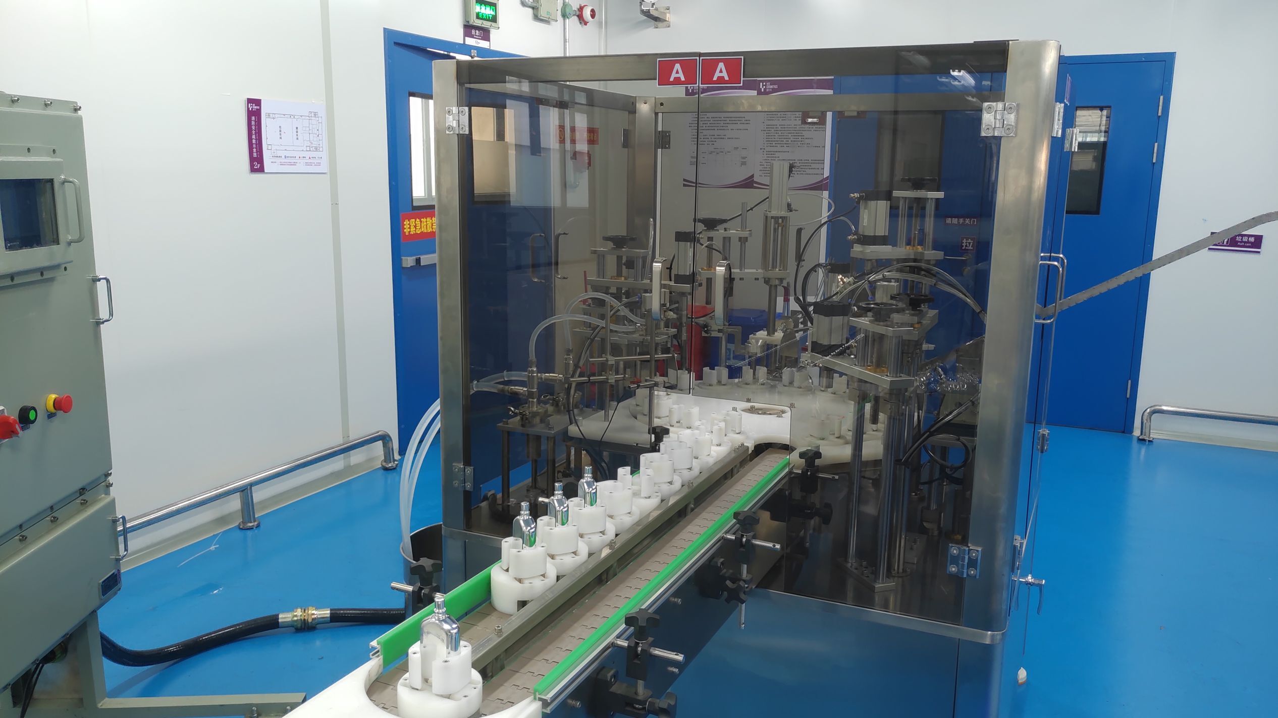 Machine de capsulage de remplissage cosmétique de parfum ZHPF-50Y
